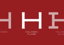 Halogen Flare Font Family
