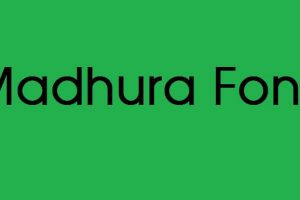 Madhura Font