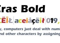 Eras Bold Itc Font